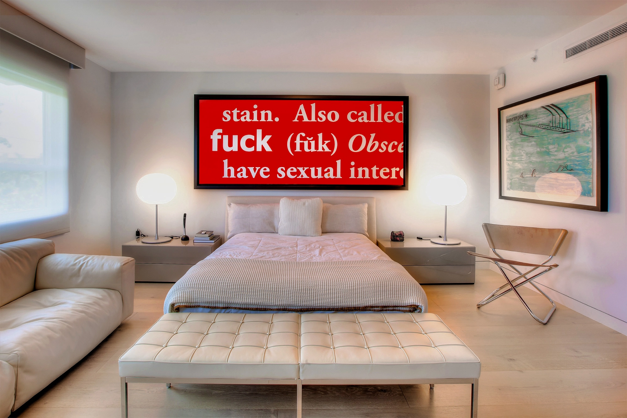 Artistic Luxury Bedroom
