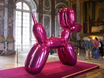 Postmodernism art: Jeff Koons balloon dog