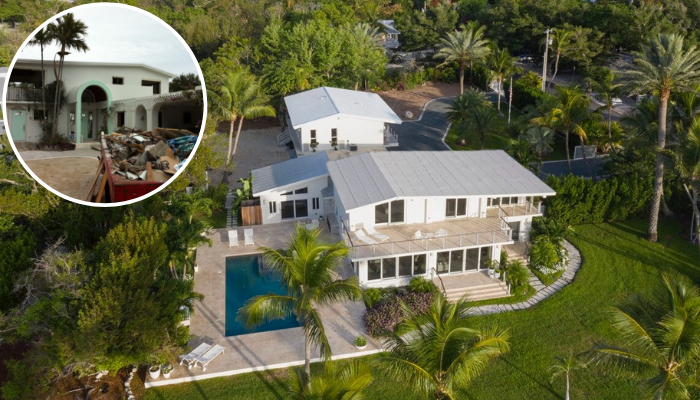 BEFORE & AFTER: Tavernier Key Home Restored by Kevin Gray Design Featured on SoFlo Home | Interior Designer Kevin Gray