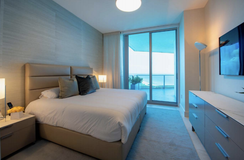 Guest Room | Paramount Residences Fort Lauderdale Rebuild and Redecoration by Kevin Gray Design