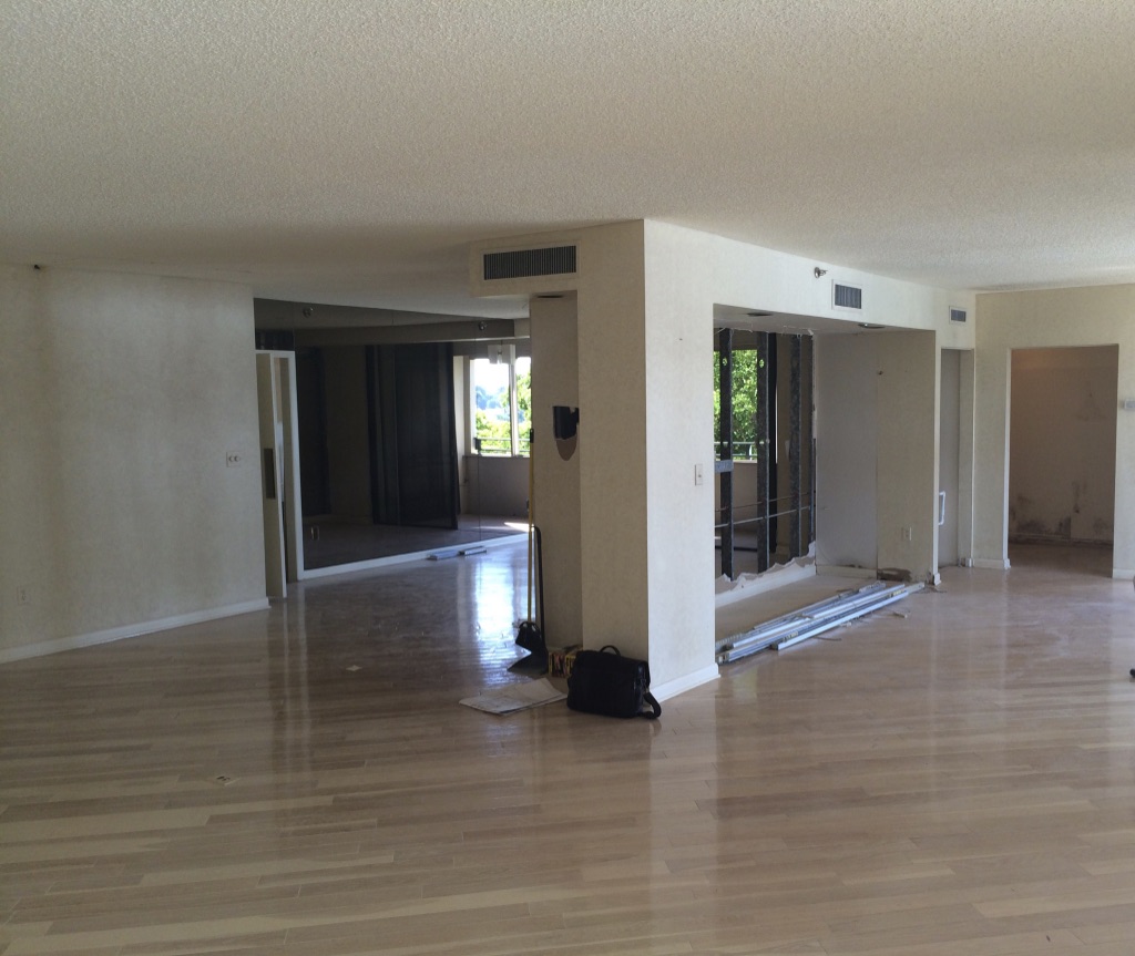 Before: Gourmet Kitchen Gut Rehab by Interior Designer Kevin Gray