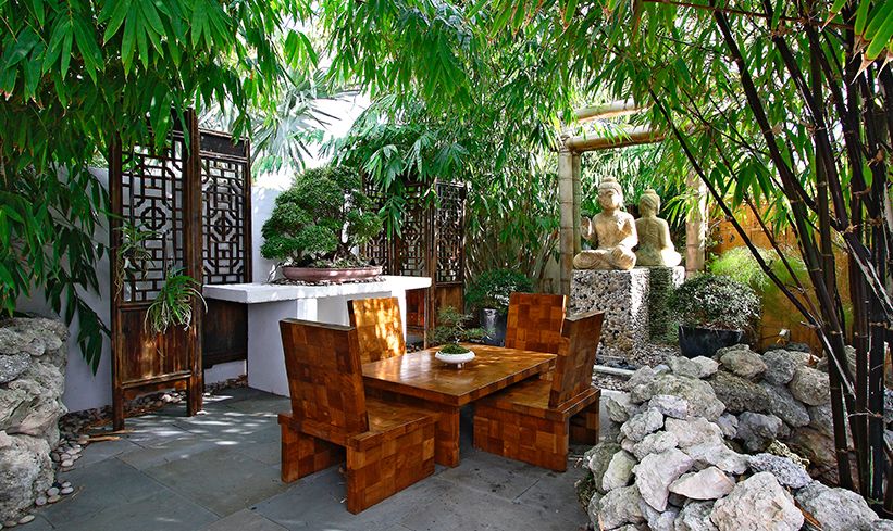 Revisiting Interior Designer Kevin Gray's Zen Inspired Mid-Century Bungalow Renovation- Garden