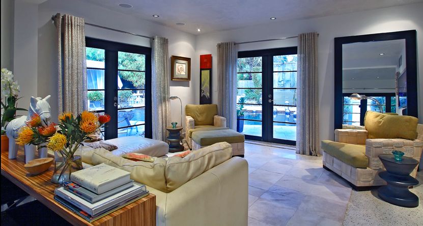 Revisiting Interior Designer Kevin Gray's Zen Inspired Mid-Century Bungalow Renovation- Living Room