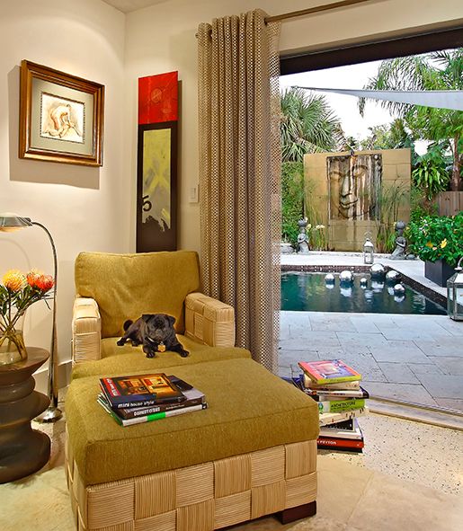 Revisiting Interior Designer Kevin Gray's Zen Inspired Mid-Century Bungalow Renovation- Pool Area