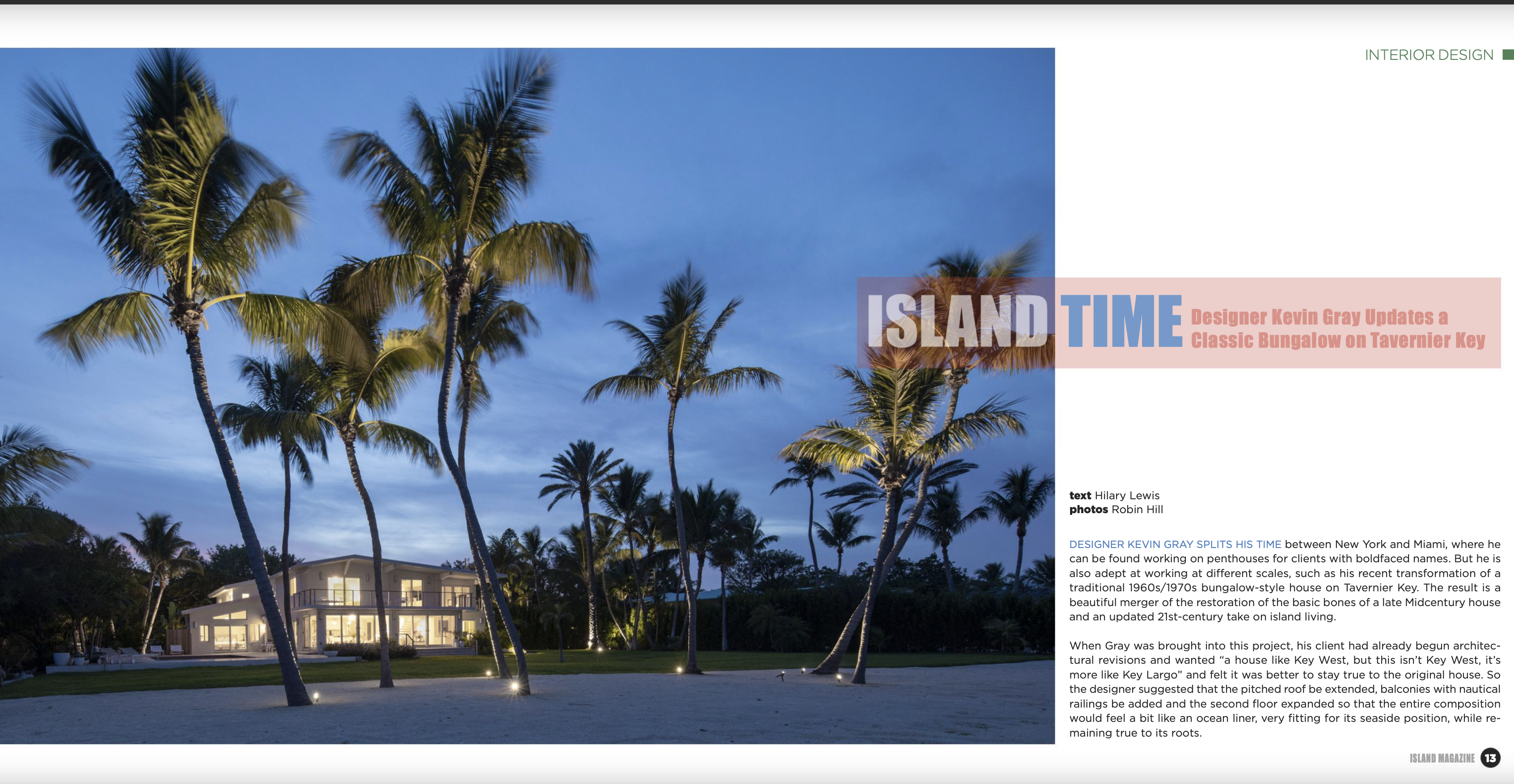 Island Times Interior Design Press Fort Lauderdale