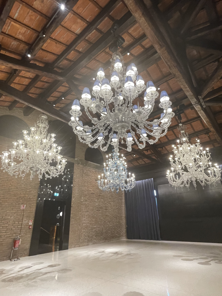 Chandeliers designed by Barovier & Tosa Palazzo